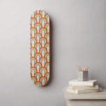 Mid Century Modern Rainbow Daisy Retro Hippie 70s Skateboard<br><div class="desc">This cool skateboard featuring cool 70s style rainbow & daisy pattern would make a wonderful gift for someone,  who loves all things retro!</div>