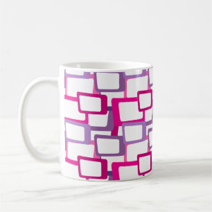 Mid-Century Modern Rectangles Coffee Mug