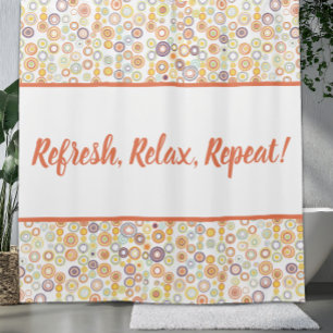 Mid-Century Modern Retro Autumn Circles