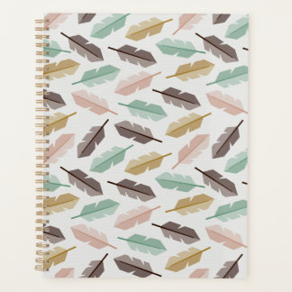 Mid-Century Modern Retro Feathers Planner
