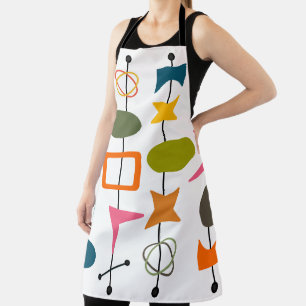 Mid-Century Modern Skewers Apron