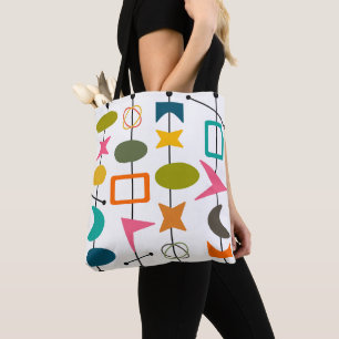 Mid-Century Modern Skewers  Tote Bag