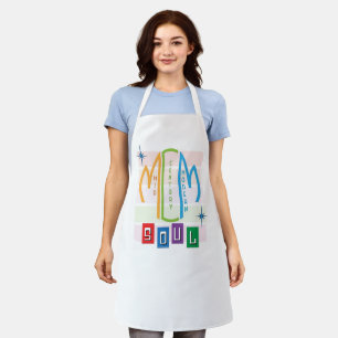 Mid Century Modern Soul retro MCM vintage design Apron