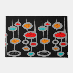 Mid-Century Modern Spaceage Doormat
