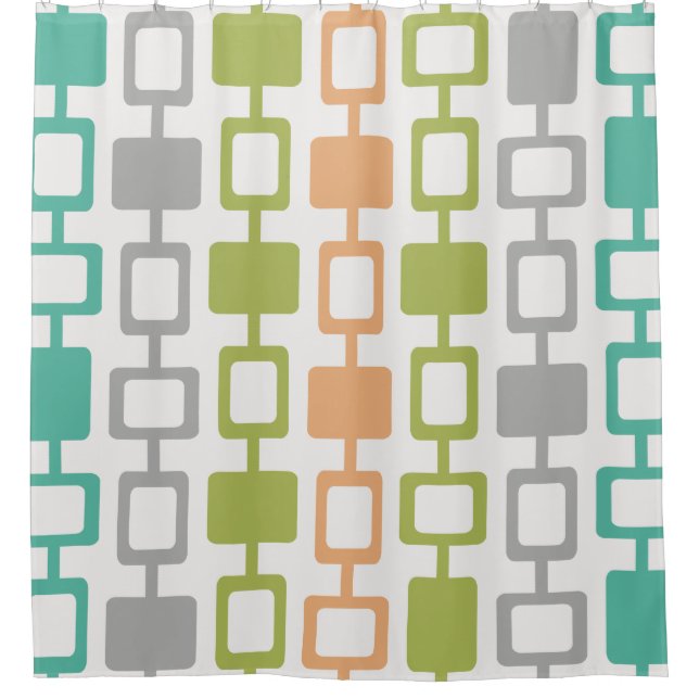 Mid Century Modern Square Columns (Front)