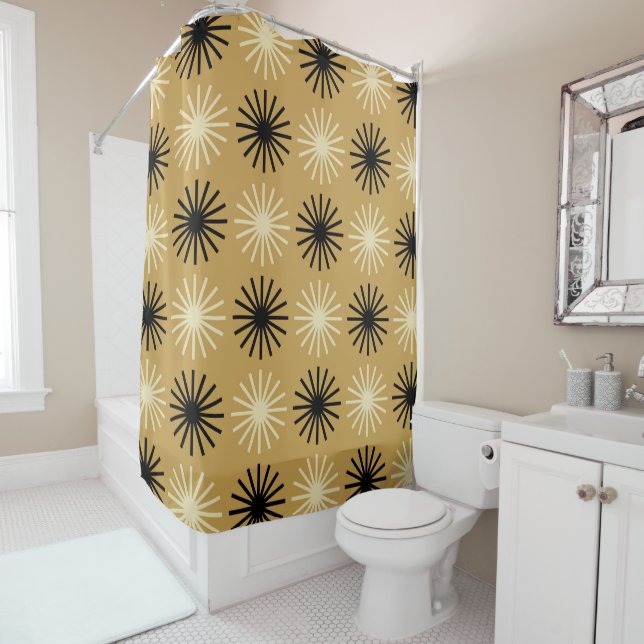 Mid Century Modern Starburst Pattern (In Situ)