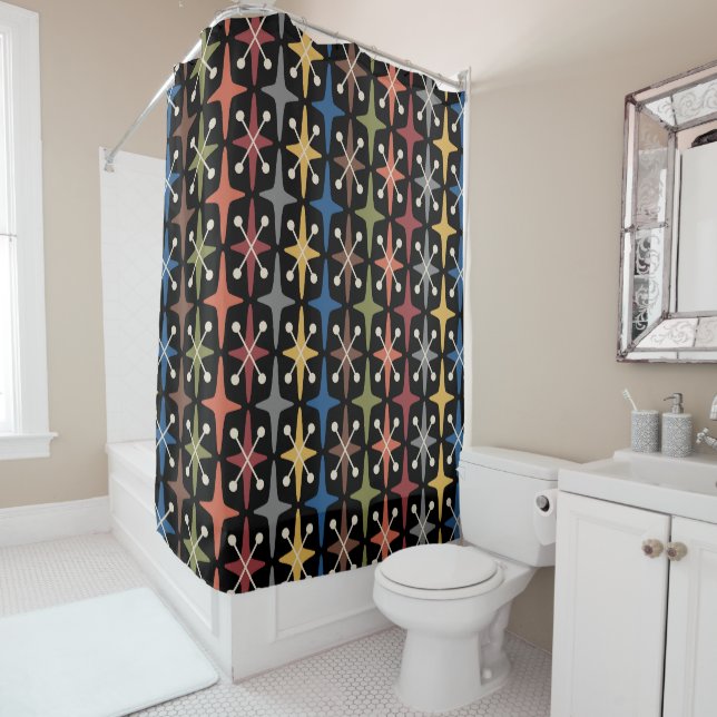 Mid Century Modern Starburst Pattern (In Situ)