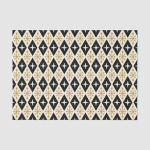 Mid-Century Modern Starburst Pattern Tissue Paper