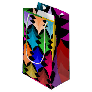 Mid-Century Modern Stars  Small Gift Bag