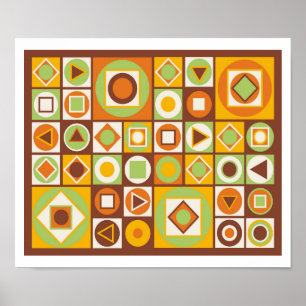 Mid-Century Modern Style 11 Poster