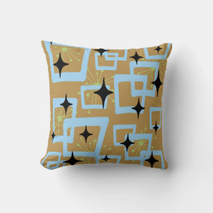 Mid-Century Modern Style 7 Throw Pillow