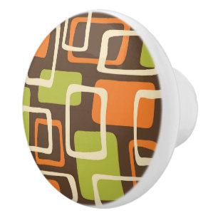 Mid Century Modern Style Ceramic Knob