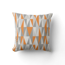 Mid-century Modern Style Diamonds, Orange