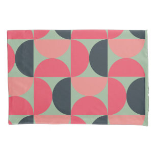 Mid-Century Modern Summer Sunset     Pillowcase