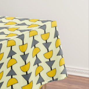 MID-CENTURY MODERN TABLECLOTH