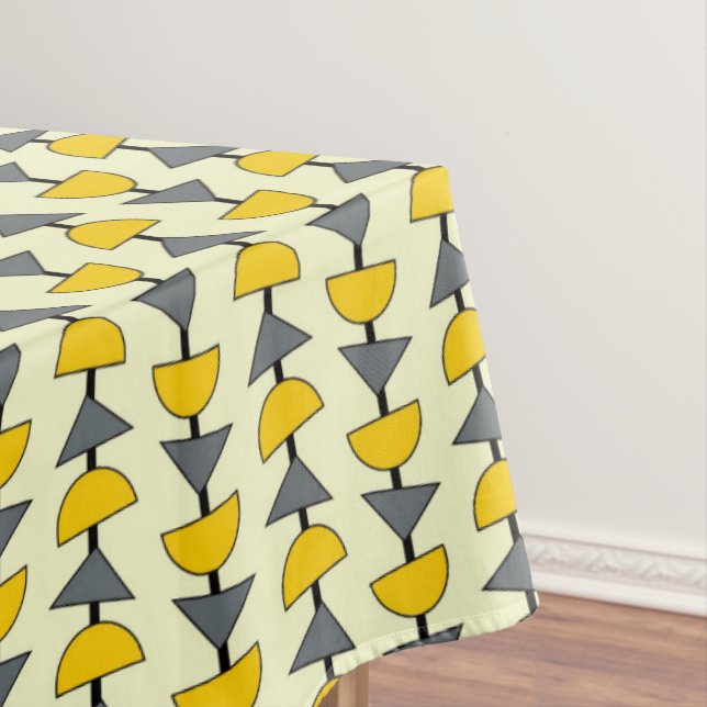 MID-CENTURY MODERN TABLECLOTH (In Situ)