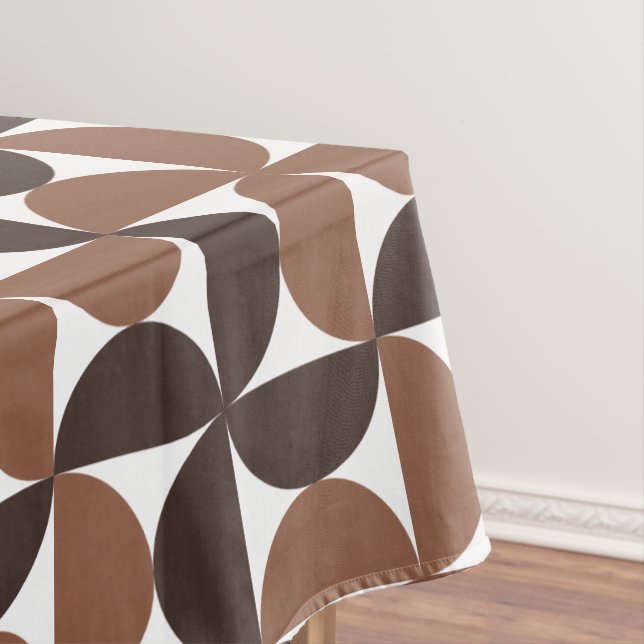 Mid Century Modern Tablecloth (In Situ)