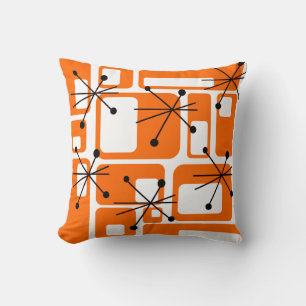 Mid-Century Modern Throw Pillow