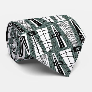Mid-Century Modern Tie for Men #49