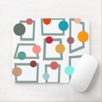 Mid-century Modern Trapezoids and Circles