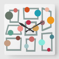 Mid-century Modern Trapezoids and Circles