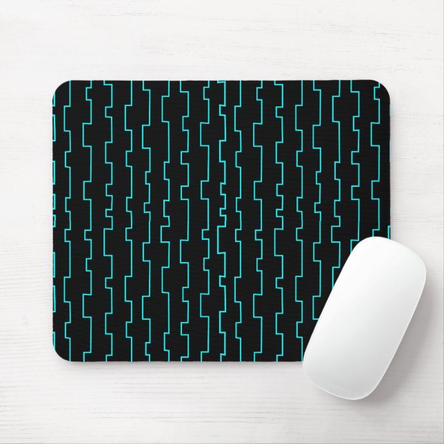 Mid-Century Modern Trellis  Mouse Pad (With Mouse)