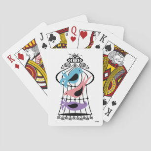 Mid Century Modern Trio of Birds 2 Playing Cards