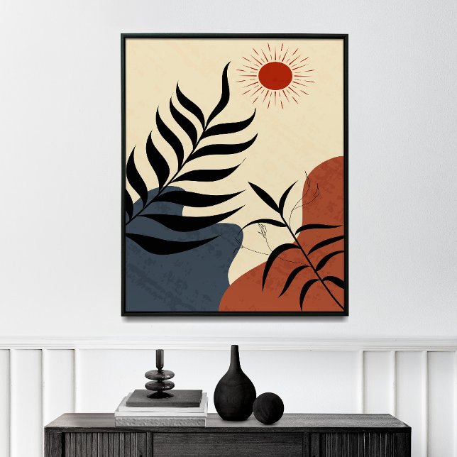 Mid Century Modern Wall Sun Deco,  Poster (Creator Uploaded)