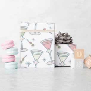 Mid Century Pattern Wrapping Paper
