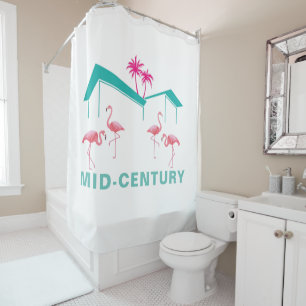 MID-CENTURY Pink Flamingos