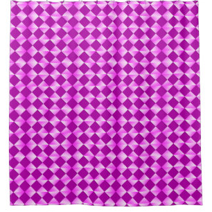 Mid-Century Satin Diamonds - violet and purple