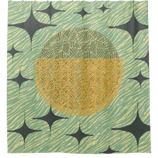 Mid Century Starburst Geometric Design (Front)