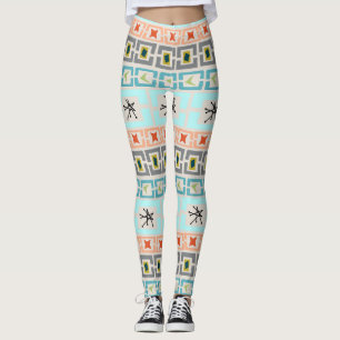 Mid-Century Stripes Leggings
