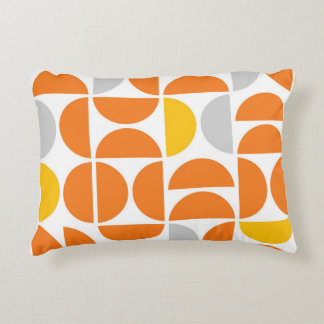 Mid Century Sunny Tiles Accent Pillow