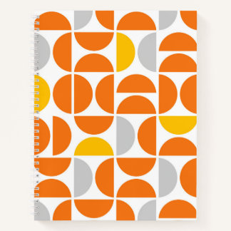 Mid Century Sunny Tiles Notebook
