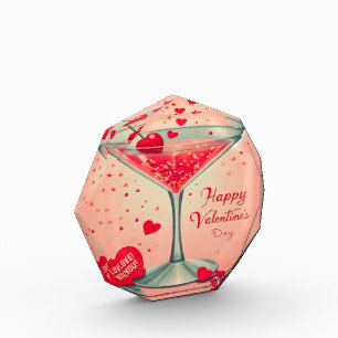Mid Century Valentine Martini cocktail Photo Block