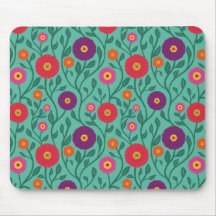 Mid-Century Vine Flower | Garden Garland Green