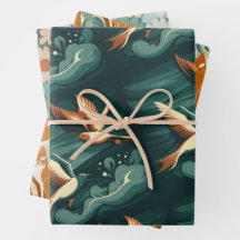 Mid-Century Wrapping Paper