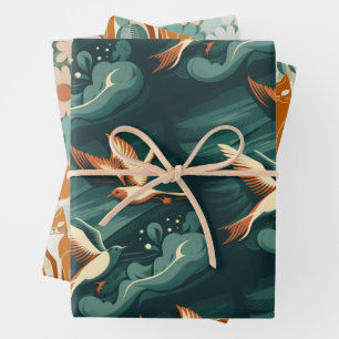 Mid-Century Wrapping Paper