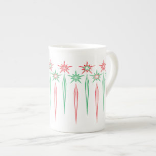 Mid Icicules Mod Bone China Mug