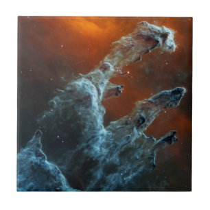 Mid-Infrared The Pillars Of Creation. Tile