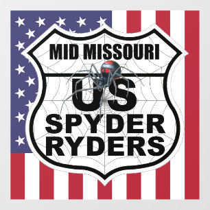 Mid Missouri Chapter - Decal Flag & Logo