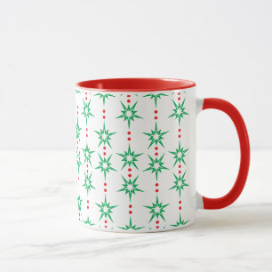 Mid Mod Garland Classic Mug 11oz. - Red