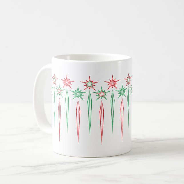 Mid Mod Icicles Classic 11oz. Mug (Front Left)