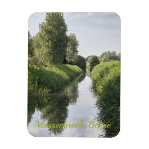 Mid Summer in Vlassenbroek, Belgium Magnet