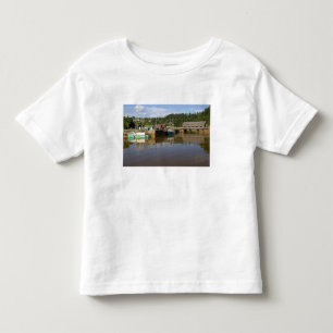 Mid tide at the Bay of Fundy at St. Martins, New Toddler T-shirt