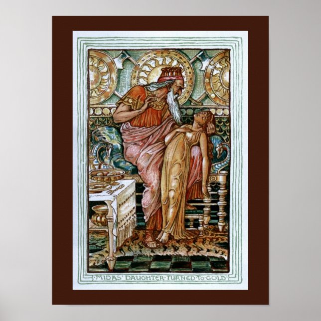 Midas' Daughter turned To Gold Poster (Front)