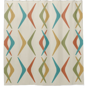 Midcentury Boomerangs Multicolored Light
