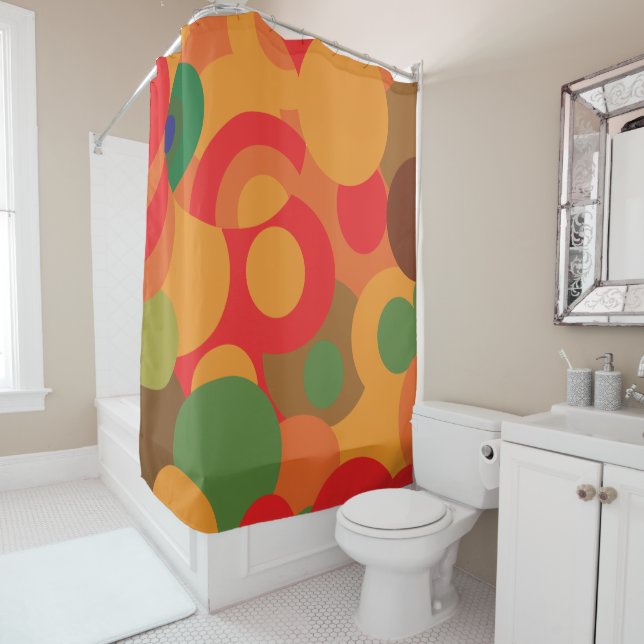 midcentury Colourful Retro pattern (In Situ)