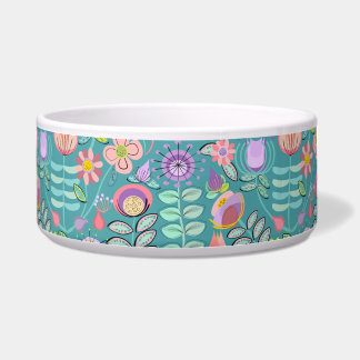 Midcentury Floral Green